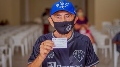 notícia: Prefeitura de Benevides avança na vacinação de idosos contra a covid-19