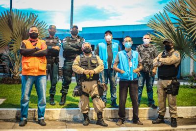 notícia: Órgãos de segurança continuam realizando ações de fiscalização e orientação para cumprimento de decreto estadual 