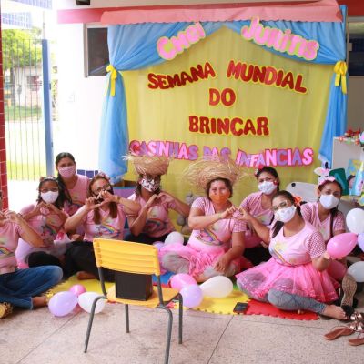 notícia: SEMED realiza live de encerramento da Semana Mundial do Brincar para Educação Infantil da RME de Benevides 