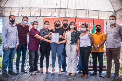 notícia: Prefeitura Municipal de Benevides assina ordem de serviço para reforma e ampliação da Escola Municipal Ronaldo Rossi