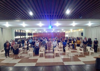 notícia: SEMED realiza encontro do segundo semestre com os gestores e coordenadores da Rede Municipal de Benevides