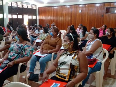 notícia: SEMED promove curso de capacitação para Manipuladores de Alimentação Escolar da RME de Benevides