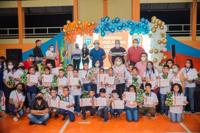 galeria: Premiação do Projeto #PartiuIDEB homenageia alunos da RME de Benevides