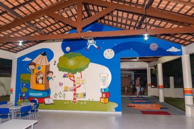 notícia: Prefeitura de Benevides faz reforma e ampliação da escola 30 de Março