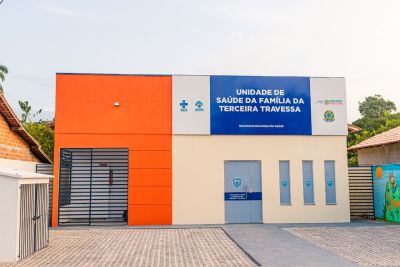 notícia: Prefeitura de Benevides ativa a Unidade de Saúde da Família da terceira travessa