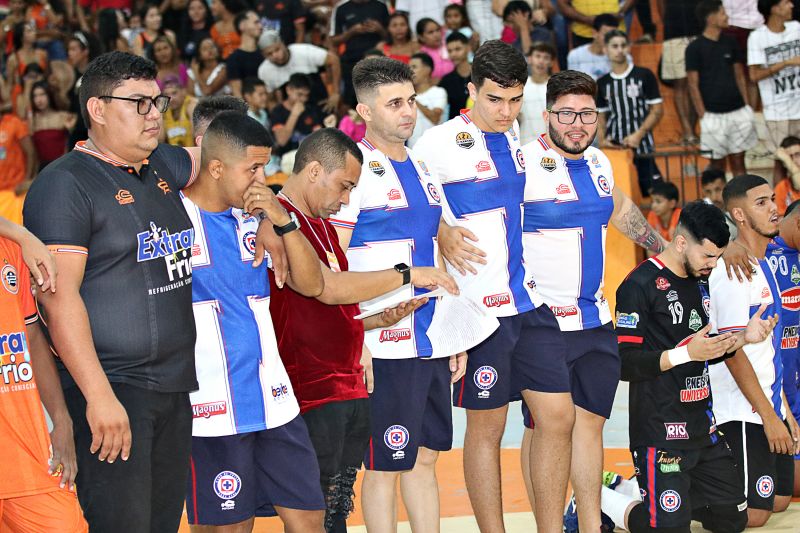 FINAL DO CAMPEONATO DE FUTSAL <div class='credito_fotos'>Foto: Márcio Souza &nbsp;&nbsp;|&nbsp;&nbsp; <a href='/midias/2023/originais/7733_15f8301b-e14d-f5f5-1494-555d7aebe809.jpg' download><i class='fa-solid fa-download'></i> Download</a></div>