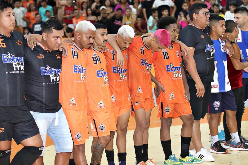 FINAL DO CAMPEONATO DE FUTSAL <div class='credito_fotos'>Foto: Márcio Souza &nbsp;&nbsp;|&nbsp;&nbsp; <a href='/midias/2023/originais/7733_63830ec1-cc8a-5de0-a1ed-b2f40342a71b.jpg' download><i class='fa-solid fa-download'></i> Download</a></div>