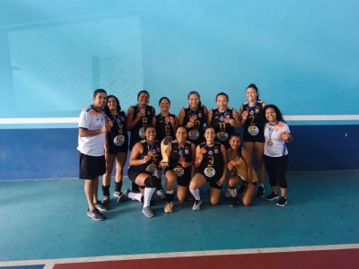 notícia: Benevides conquista o 3º lugar no Vôlei Feminino nos XIII Jogos Abertos do Pará - Regional Guamá-Guajará