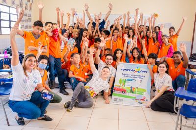 notícia: Prefeitura promove ação de  educação para o trânsito 