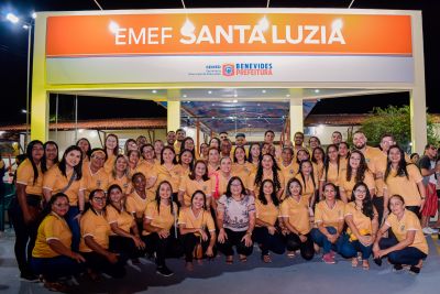 galeria: INAUGURAÇÃO DA ESCOLA STA. LUZIA