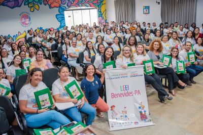 notícia: Benevides adere ao Programa Leitura e Escrita na Educação Infantil (LEEI)