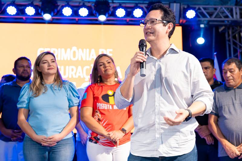 O secretário de saúde municipal, Rodrigo Balieiro