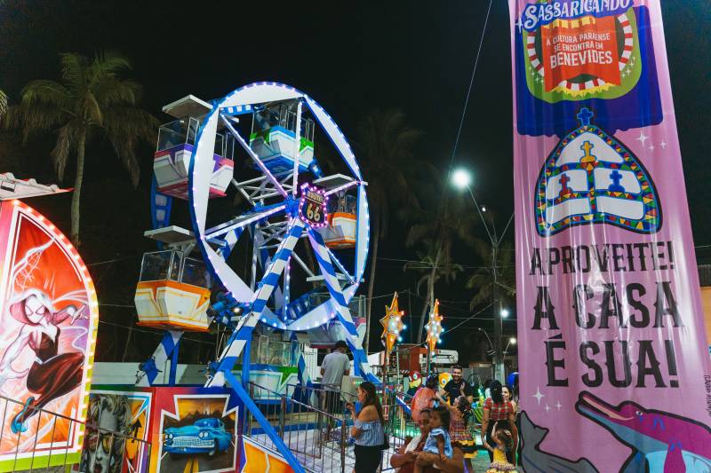 Sassaricando 2025 segue arrastando multidões na segunda noite do maior São João do Pará