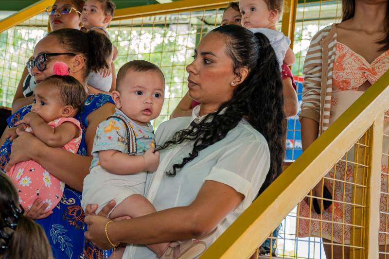 A comunidade de Benevides se uniu em prol da saúde e do bem-estar dos bebês. O Agosto Dourado foi um sucesso.