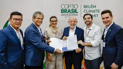 notícia: Benevides Protagonista na COP 30: Prefeita Luziane Solon representa Prefeitas do Brasil em reunião com o Presidente Lula e Ministro das Cidades