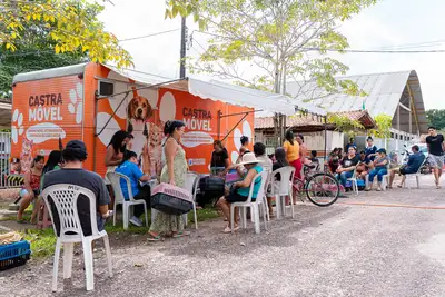 notícia: Castra Móvel garante Saúde Animal e controle populacional no bairro Independente