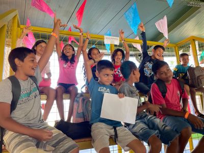 notícia: Benevides celebra progressão na alfabetização no projeto Edição de Férias: Alfabetizando Benevides Criança (ABC)