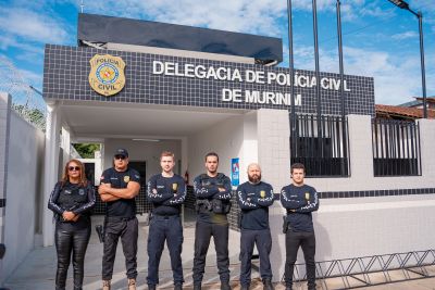 notícia: Nova Delegacia de Polícia Civil é inaugurada no distrito de Murinin