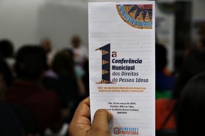 notícia: Benevides promove sua I Conferência Municipal dos Direitos da Pessoa Idosa