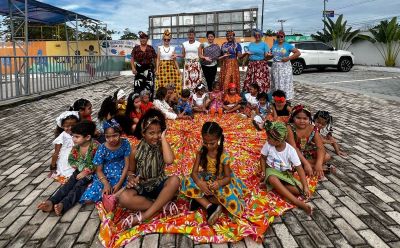 notícia: CMEI Berço da Liberdade, em mais uma edição do Berçarte, celebra a libertação dos escravizados