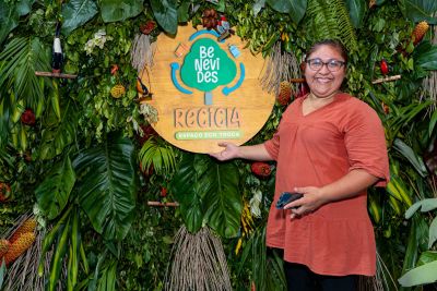 notícia: Prefeitura de Benevides comemora 1 ano de atividades do Benevides Recicla com shows e consciência ambiental