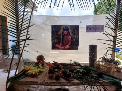 notícia: II Feira Cultural da Escola Municipal Maria Amélia, resgata os valores dos povos indígenas e sua multiplicidade cultural