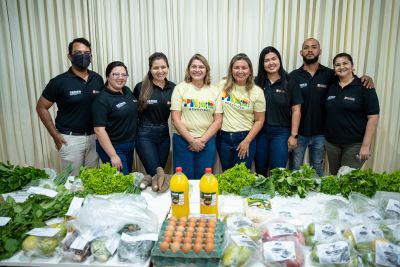 notícia: Produtos agroecológicos são apresentados para alimentação escolar na Rede Municipal de Ensino de Benevides.