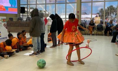 notícia: Maio Laranja: Gestores e Coordenadores das escolas municipais participam de I Seminário de proteção integral da infância 