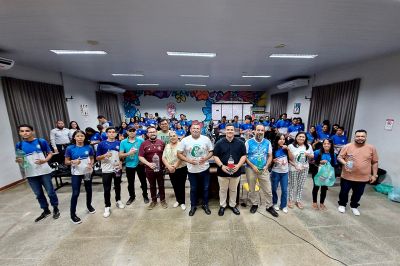 notícia: Alunos participam de edição especial do Recicla Cine Arte na Semana do Meio Ambiente