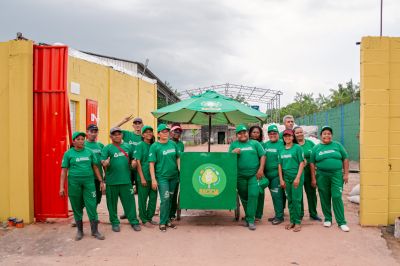 notícia: Mutirão na Cooperativa ReciclaBen transforma espaço e reforça compromisso ambiental em Benevides 