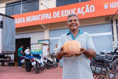 notícia: Merenda Escolar de Benevides fortalece Agricultura Familiar e garante Alimentos Saudáveis para mais de 15 Mil Alunos