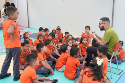 notícia: Semdestran inaugura o Clubinho Ecotrânsito em Benevides