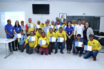 notícia: Curso de qualificação aprimora o serviço de mototáxi em Benevides 