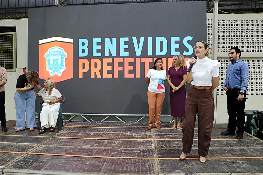 Aula Inaugural Sentur . Qualifica Benevides <div class='credito_fotos'>Foto: Márcio Souza &nbsp;&nbsp;|&nbsp;&nbsp; <a href='/midias/2026/originais/20260119222259-GF00009267-F00109313.webp' download><i class='fa-solid fa-download'></i> Download</a></div>