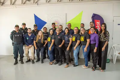 notícia: SEMDESTRAN promove palestra de Educação para o Trânsito na empresa Veloz com foco no Carnaval